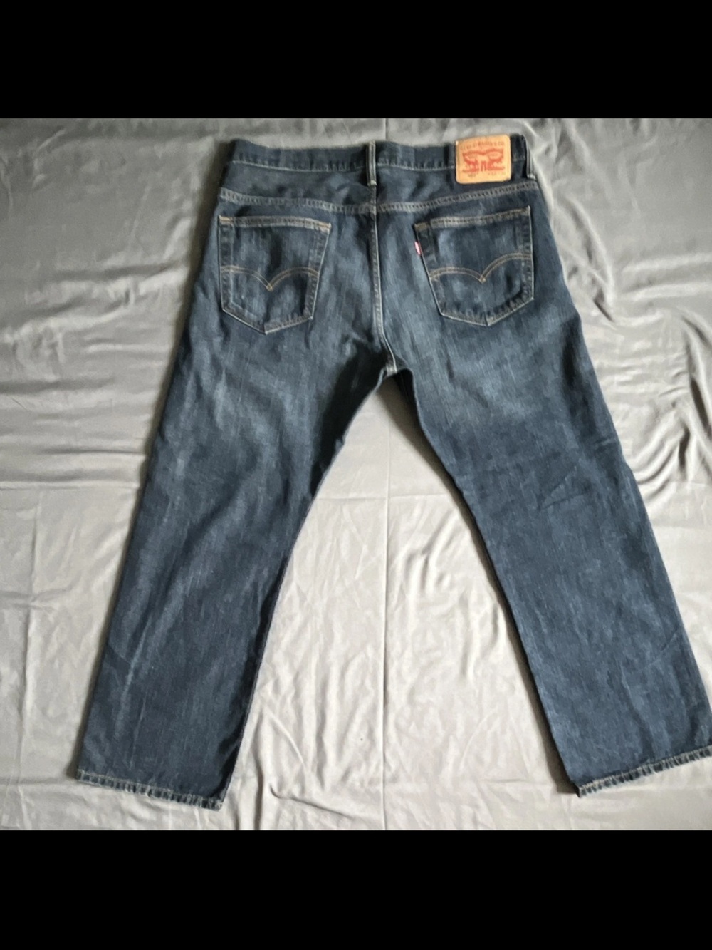 Levi's 569 Mens Loose Straight Medium Wash Blue Denim Jeans Size 34x30